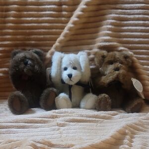 Vintage RETIRED Boyds Bears Archived Collection 99810V Shush, Hush, and Blink